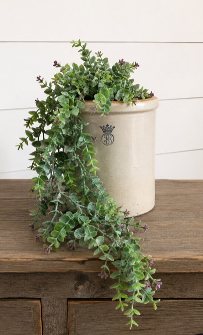 Purple Tiny Blooms Hanging Vine - 30"
