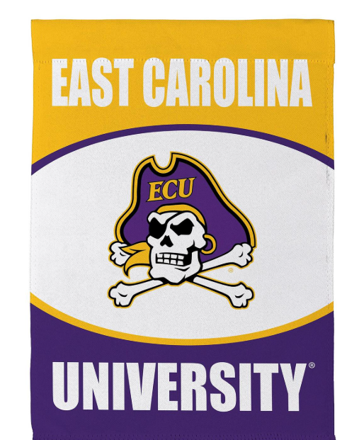 East Carolina University Garden Flag - North Carolina ECU