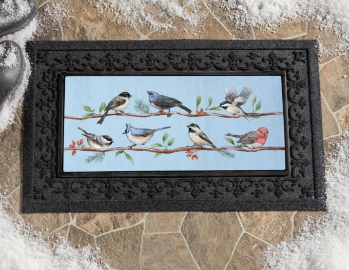 Snowbirds Branch Sassafras Switch Mat Doormat Insert