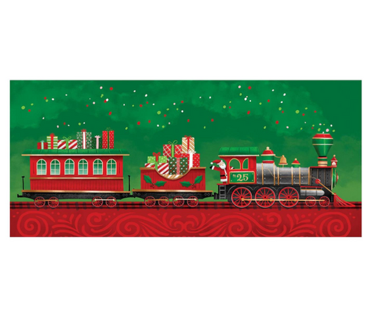 North Pole Express Christmas Sassafras Switch Mat Door Mat Insert
