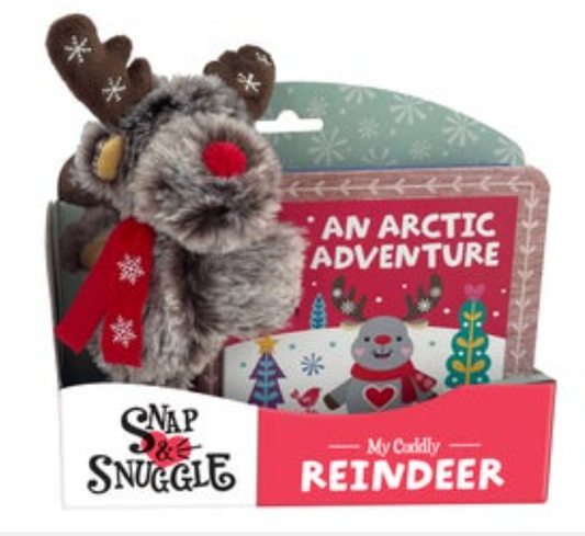 Snap & Snuggle: An Arctic Adventure Children's Book and Snuggle Toy