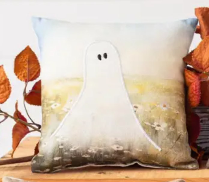 Dilly Dallying Ghost - Mini Halloween Pillows
