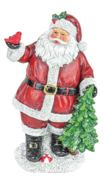 Jolly Santa Tabletop Figurine - 3 options