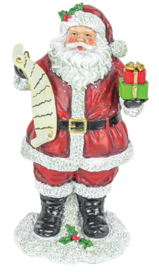 Jolly Santa Tabletop Figurine - 3 options