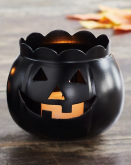 Jack-O-Lantern Candle Holder - 3 Color Options