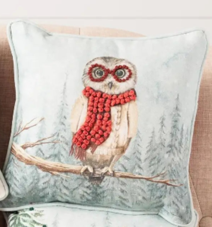 Cozy Critter Mini Pillow - 4 Options