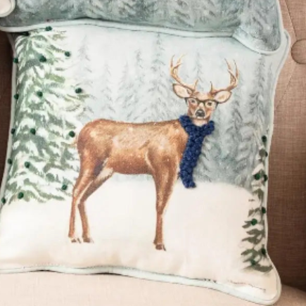 Cozy Critter Mini Pillow - 4 Options