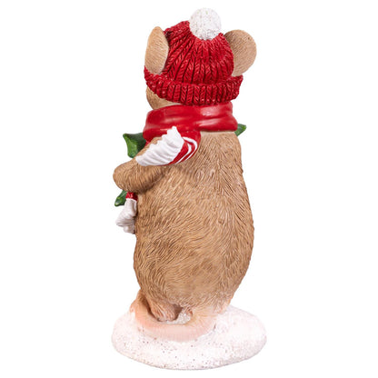 Twas the Night Before Christmas Resin Mouse Statuary - 3 Designs