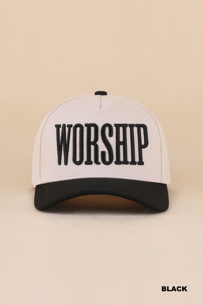 Worship Two Tone Hat - Color Options