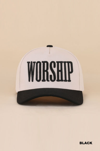 Worship Two Tone Hat - Color Options
