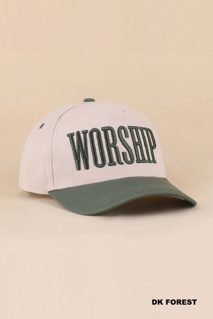 Worship Two Tone Hat - Color Options