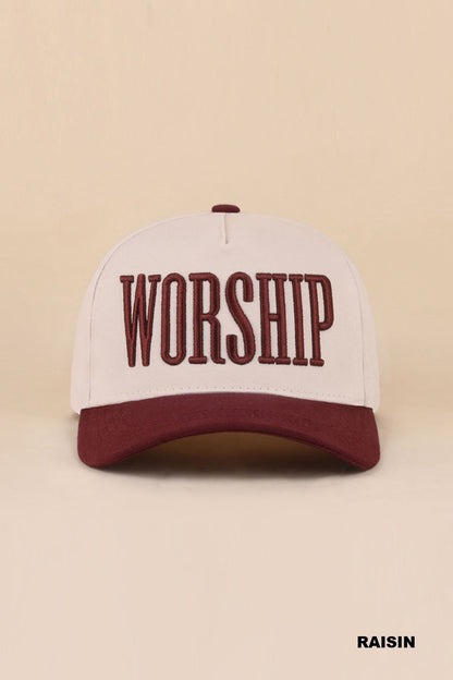Worship Two Tone Hat - Color Options