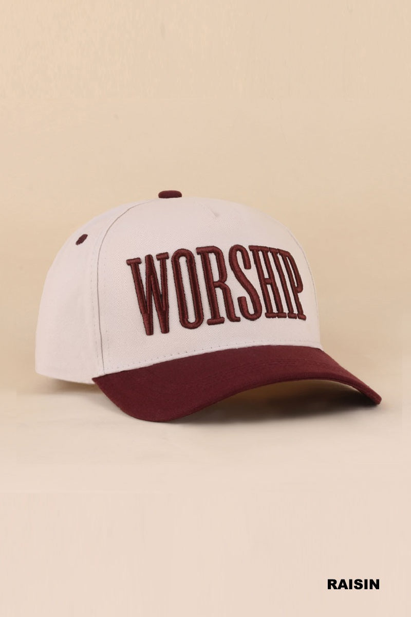 Worship Two Tone Hat - Color Options
