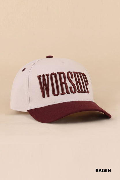 Worship Two Tone Hat - Color Options