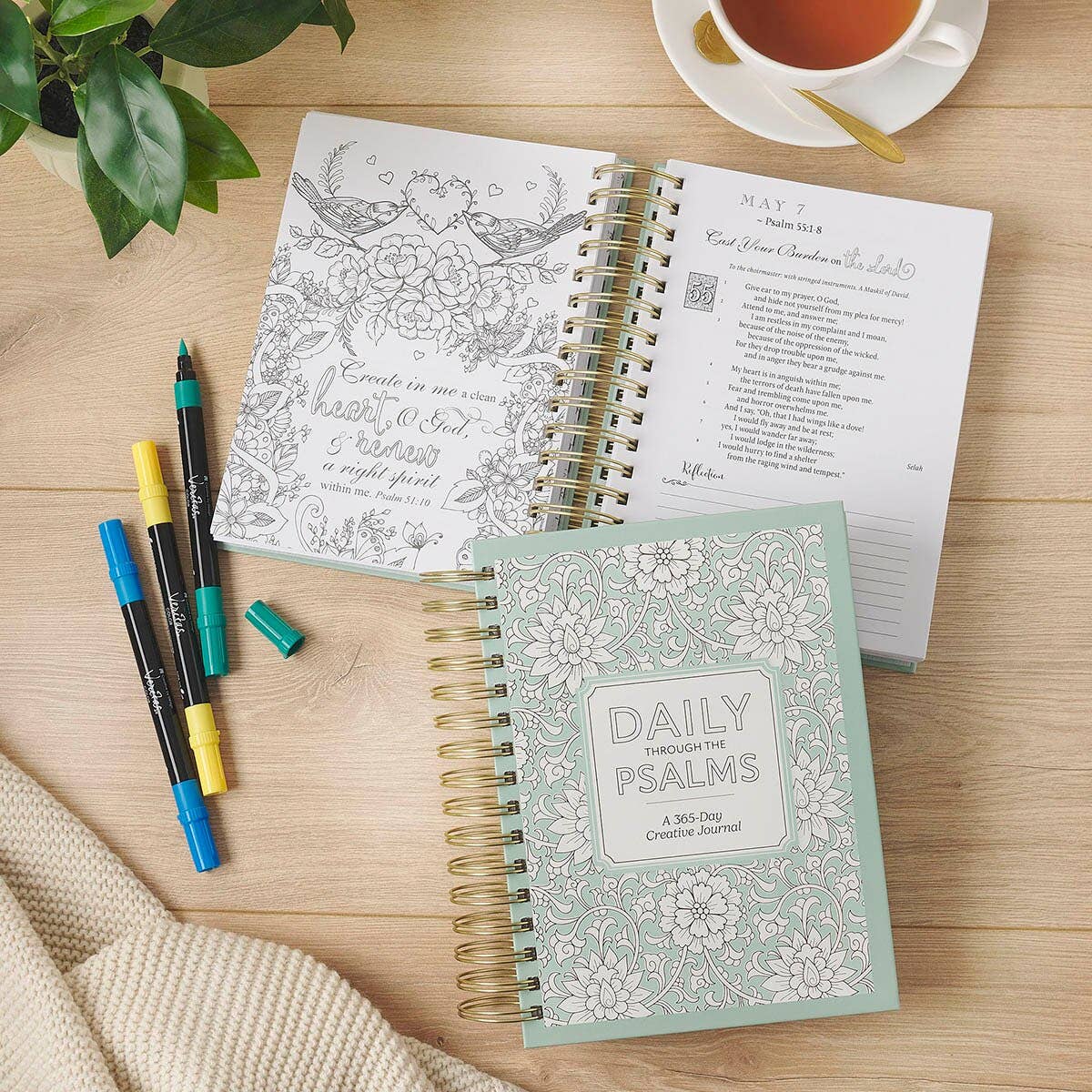 Devotional Through the Psalms, A 365 Day Creative Journal