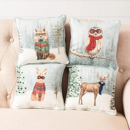 Cozy Critter Mini Pillow - 4 Options