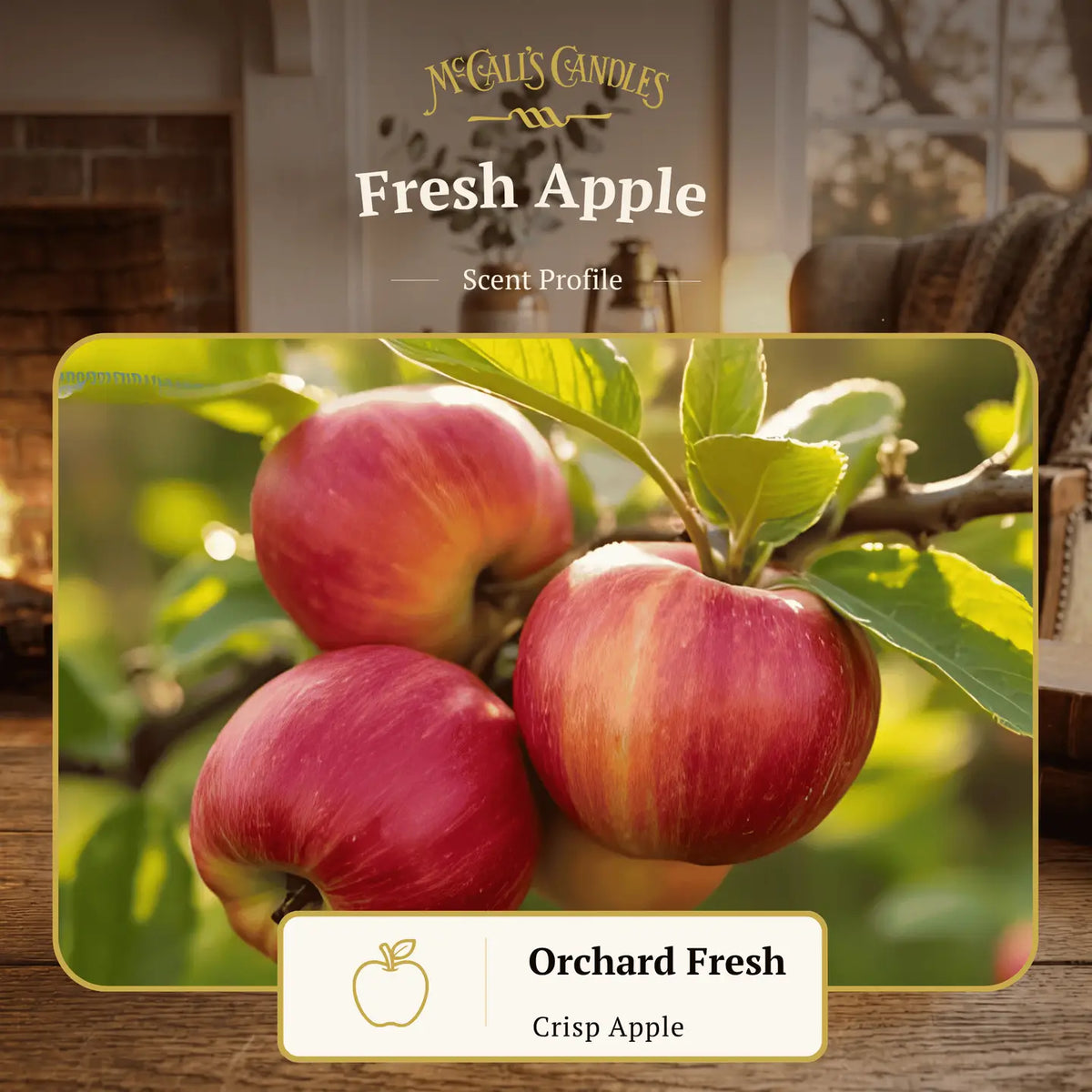 Fresh Apple - McCall's Candles