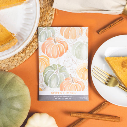 Spiced Pumpkin Scented Sachet - Fresh Scents