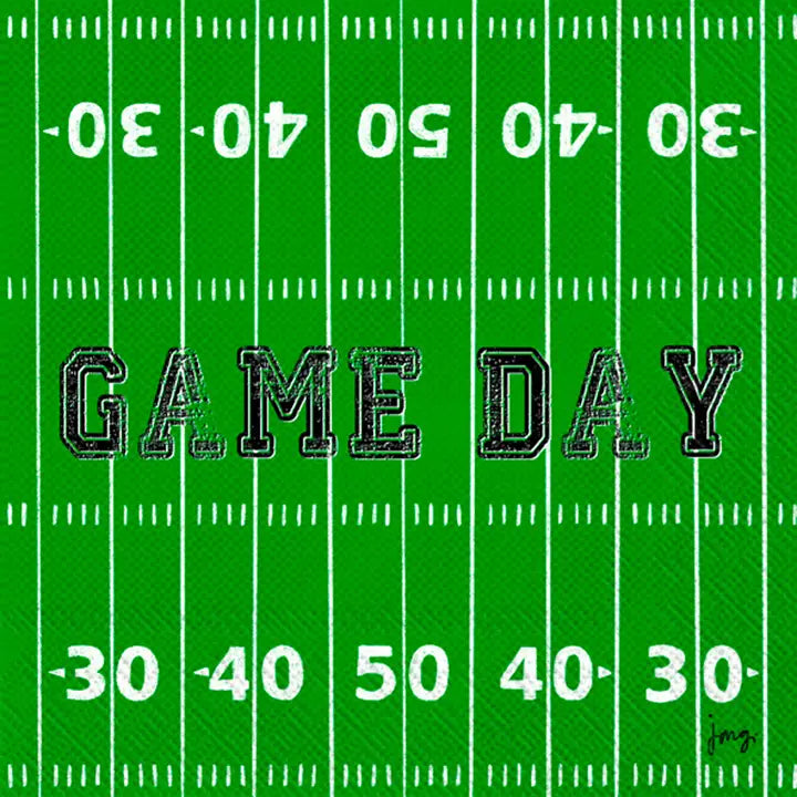 Cocktail Napkins - Game Day Field