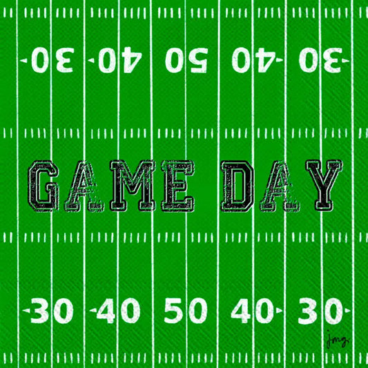 Cocktail Napkins - Game Day Field