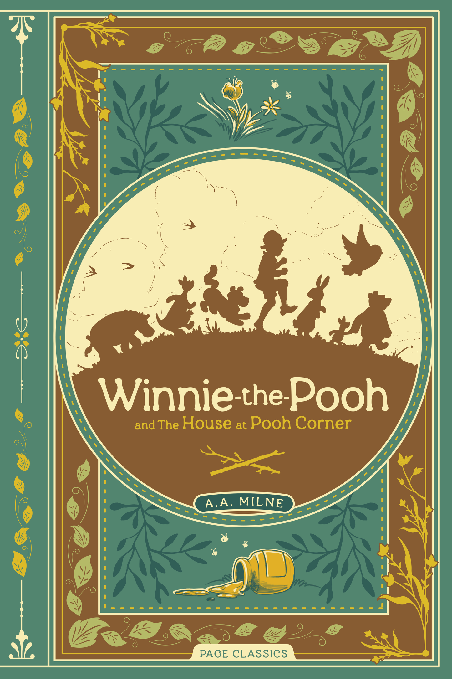 Winnie-the-Pooh & The House at Pooh Corner - Deluxe Hardcover Book