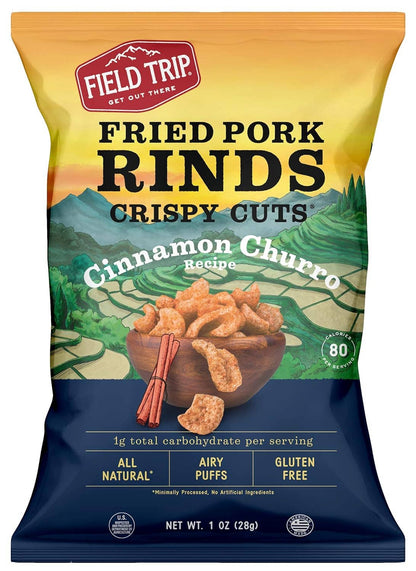 Crispy Cuts Cinnamon Churro Pork Rinds (1oz)