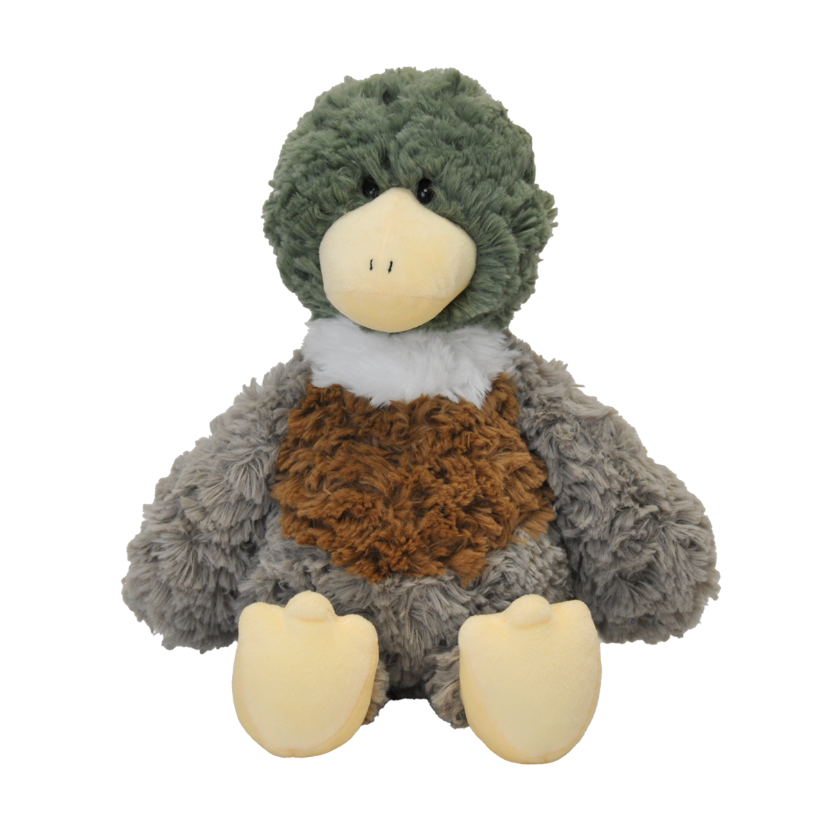 Dudley The Cuddly Mallard Duck Stuffed Animal - 14in