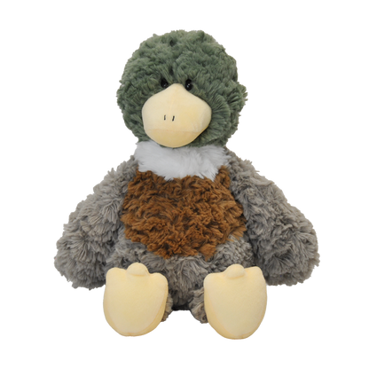 Dudley The Cuddly Mallard Duck Stuffed Animal - 14in