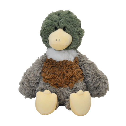 Dudley The Cuddly Mallard Duck Stuffed Animal - 14in