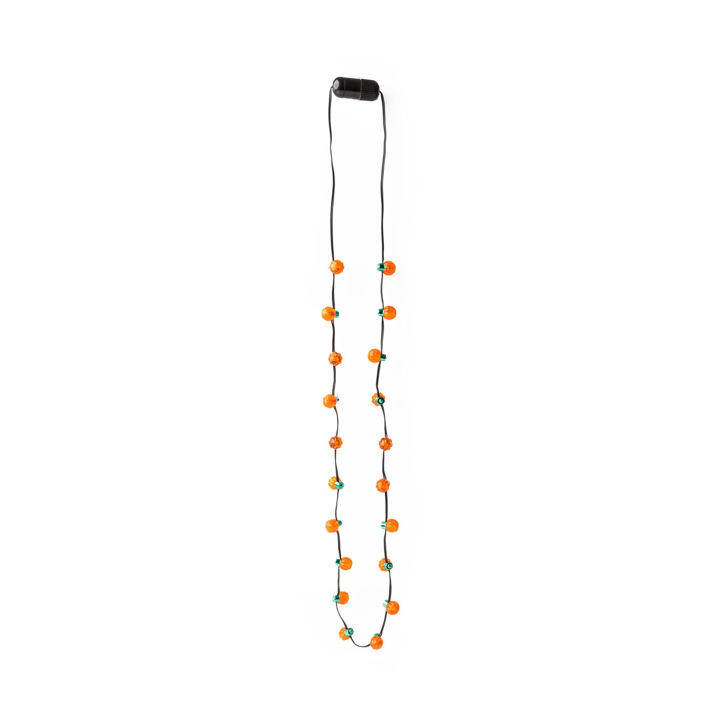 Light-Up Pumpkin Necklace w/ 20 lights