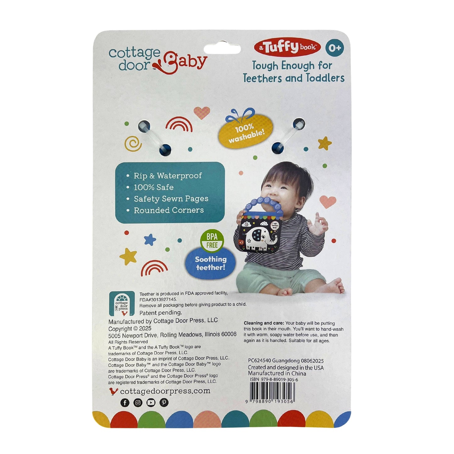 Look, Look Baby! Rhyme Time – Tuffy High-Contrast Baby Book