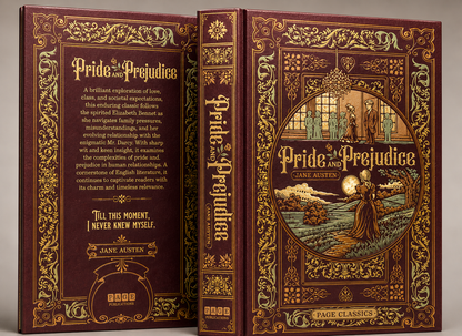 Pride & Prejudice - Deluxe Hardcover Book