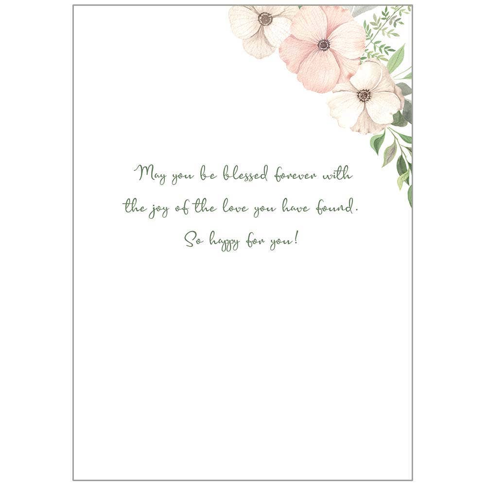 The Two Shall Become One - Wedding Shower Greeting Card