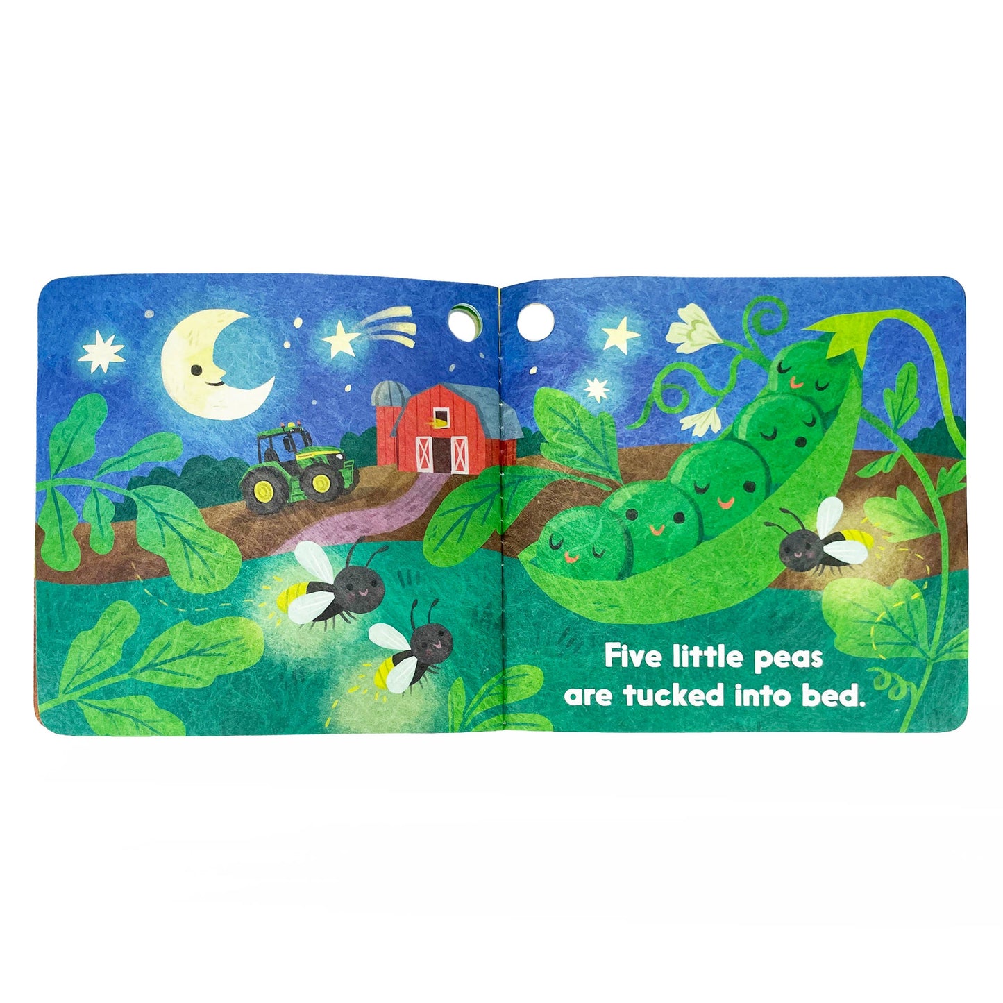 John Deere Corn & Friends / Berry Nice! Tuffy Baby Book (Teether)