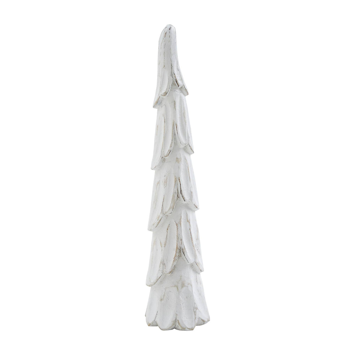 Distressed White Wooden Christmas Tree - 2 Sizes
