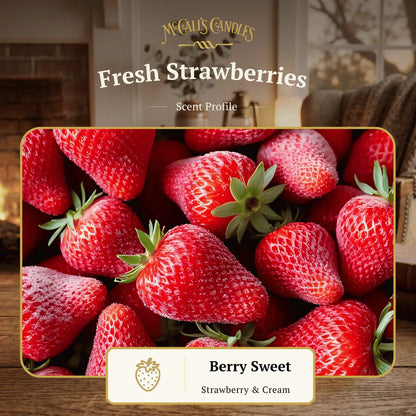 Fresh Strawberries - McCall's Candles