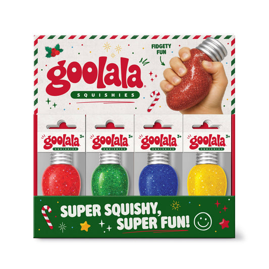 Goolala Christmas Squishy Jingle Bulb - Choose your color