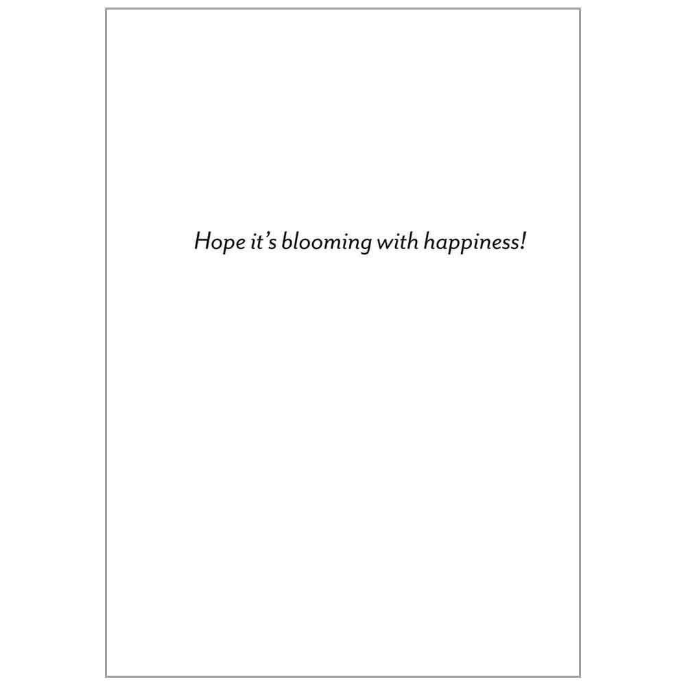 Flower Toss - Happy Birthday Greeting Card