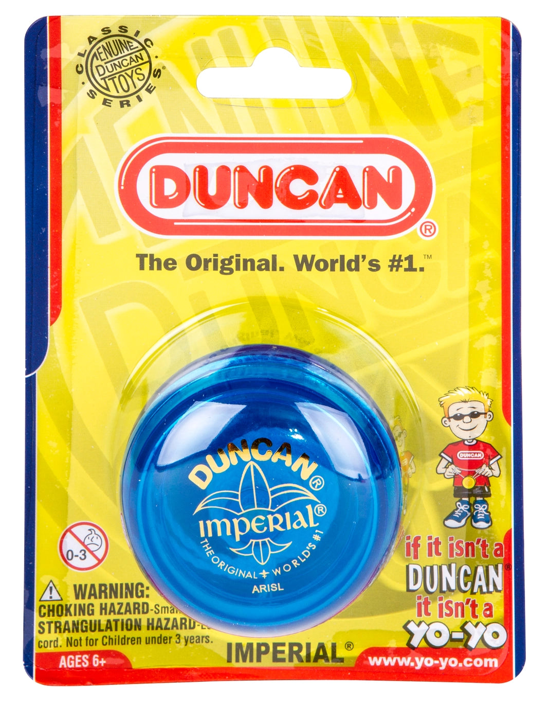 Duncan Classic Yo-Yo - Butterfly or Imperial Style
