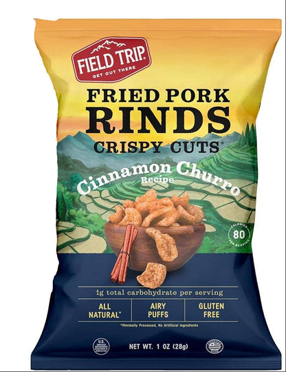 Crispy Cuts Cinnamon Churro Pork Rinds (1oz)
