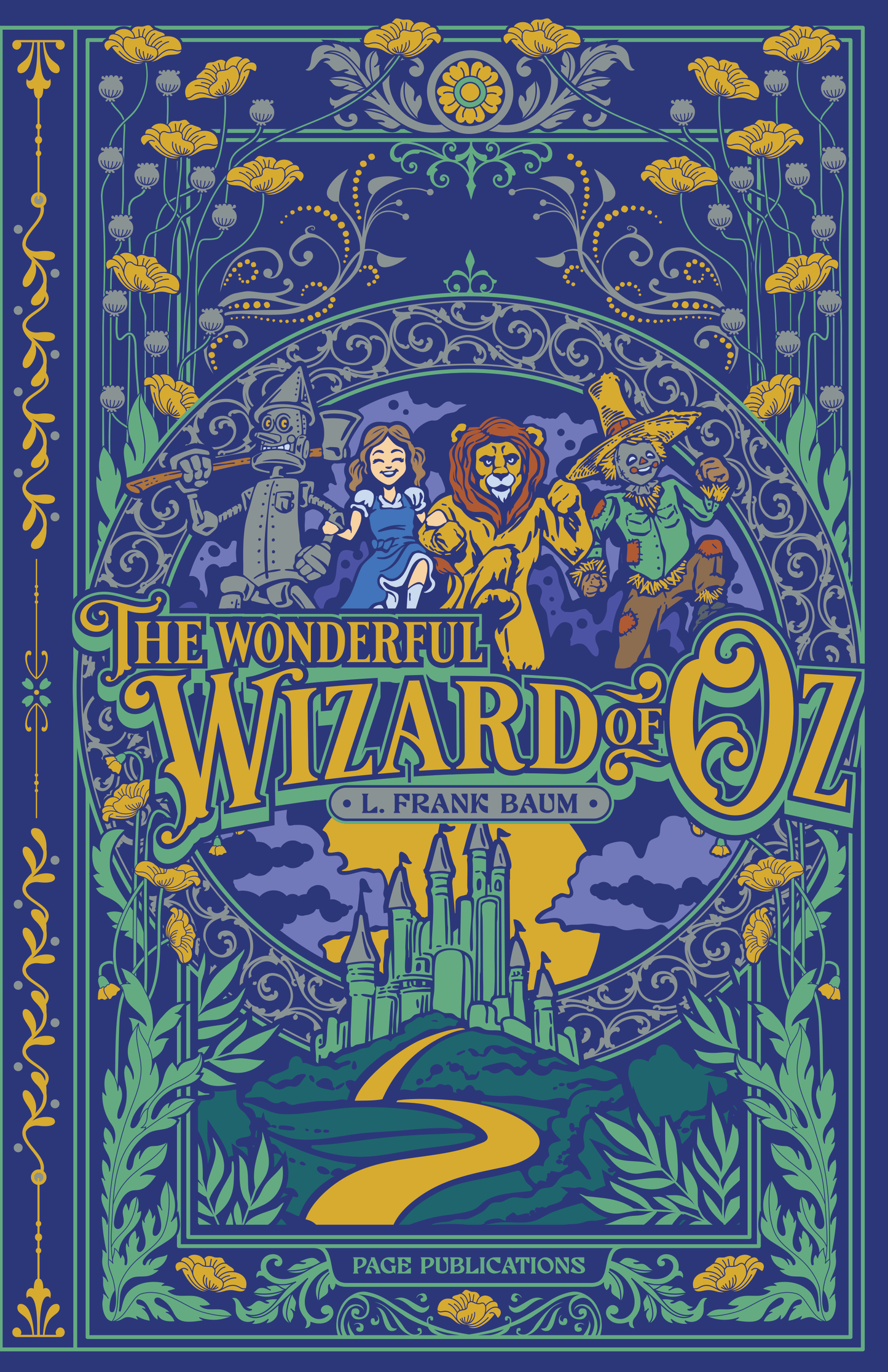 The Wonderful Wizard of Oz - Deluxe Hardcover Book