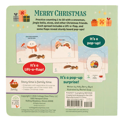 One Little Snowman Pop Up Surprise Children's Book