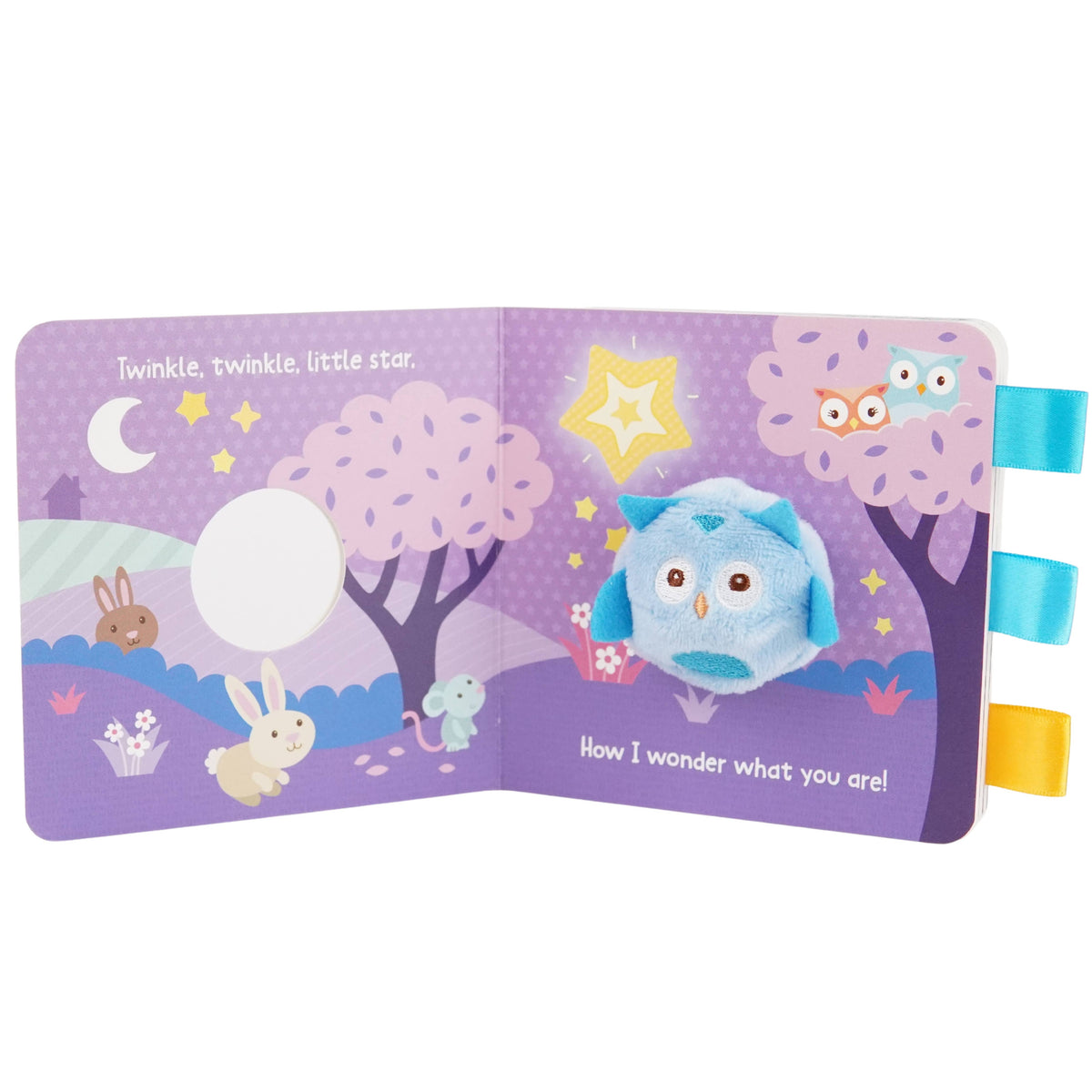 Twinkle Twinkle Little Star Crinkle FInger Puppet Board Book
