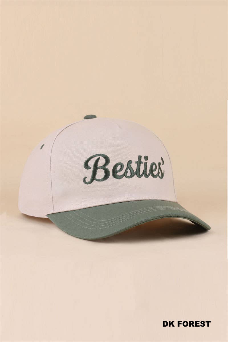 Besties' Two Tone Snapback Hat