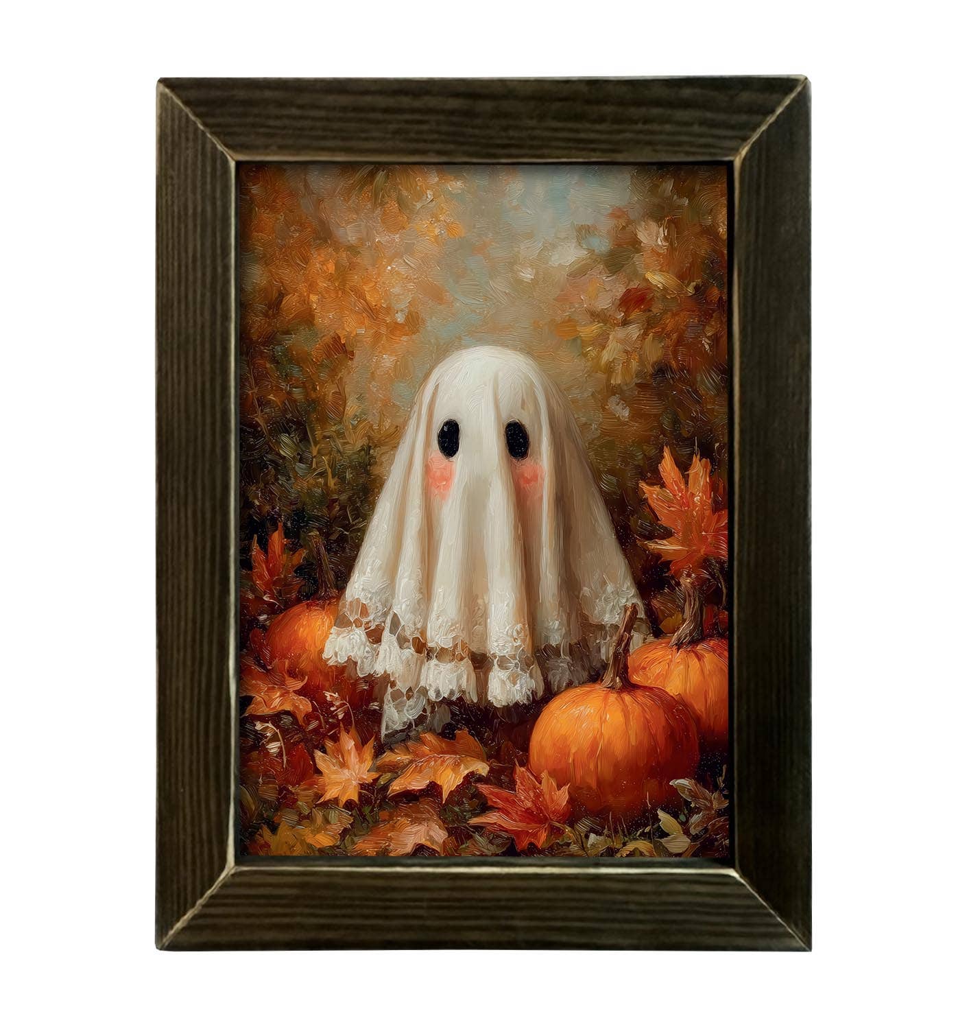 Autumn Lace Ghost Framed