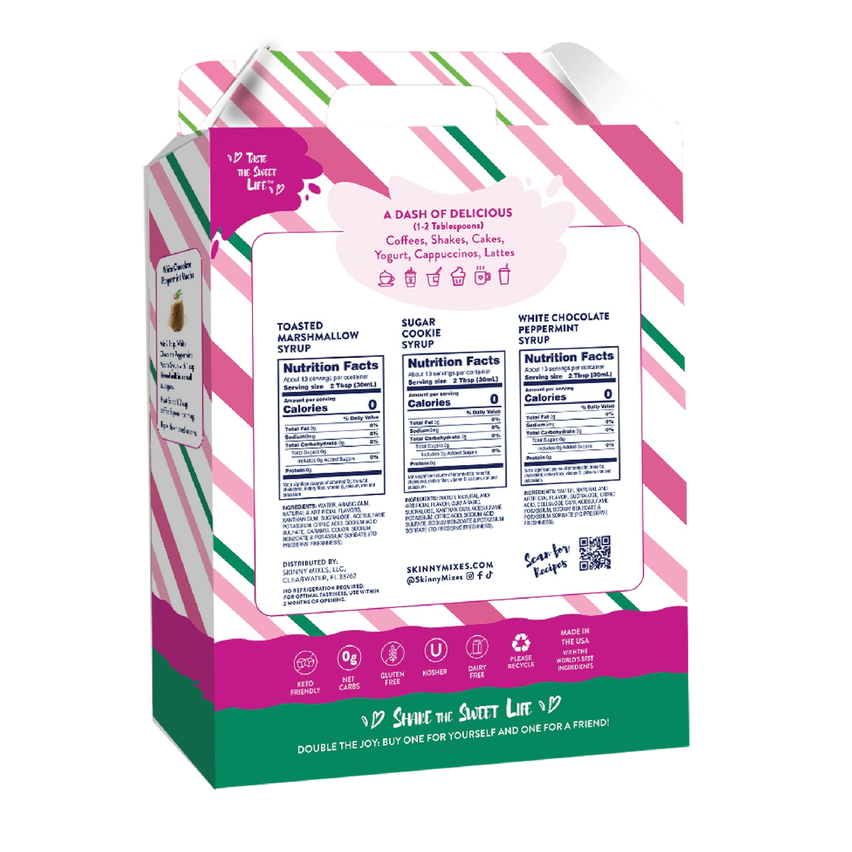 Jordan's Skinny Syrups - Happy Holidays Trio