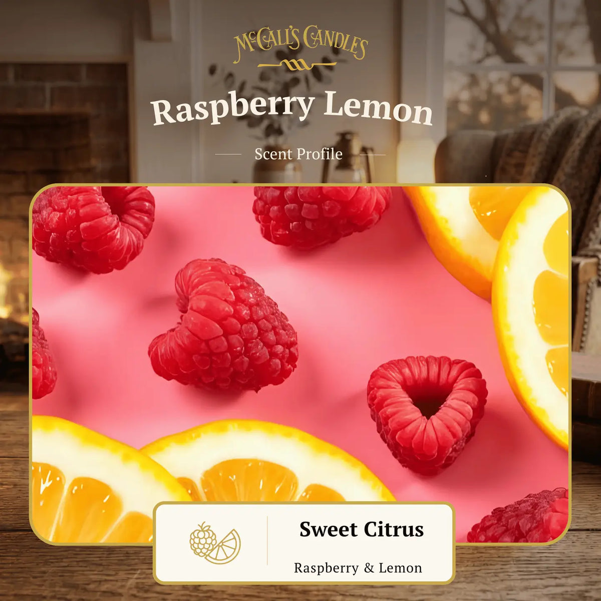 Raspberry Lemon - McCall's Candles