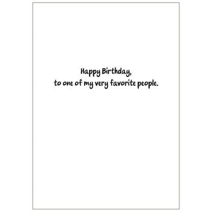 You Are Beautiful, Precious, Loved  - Birthday Greeting Card