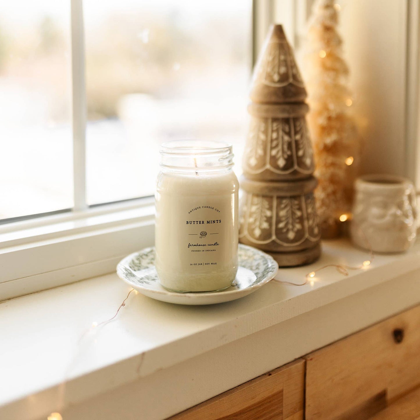 Butter Mints - Antique Candle Co Jar Candle