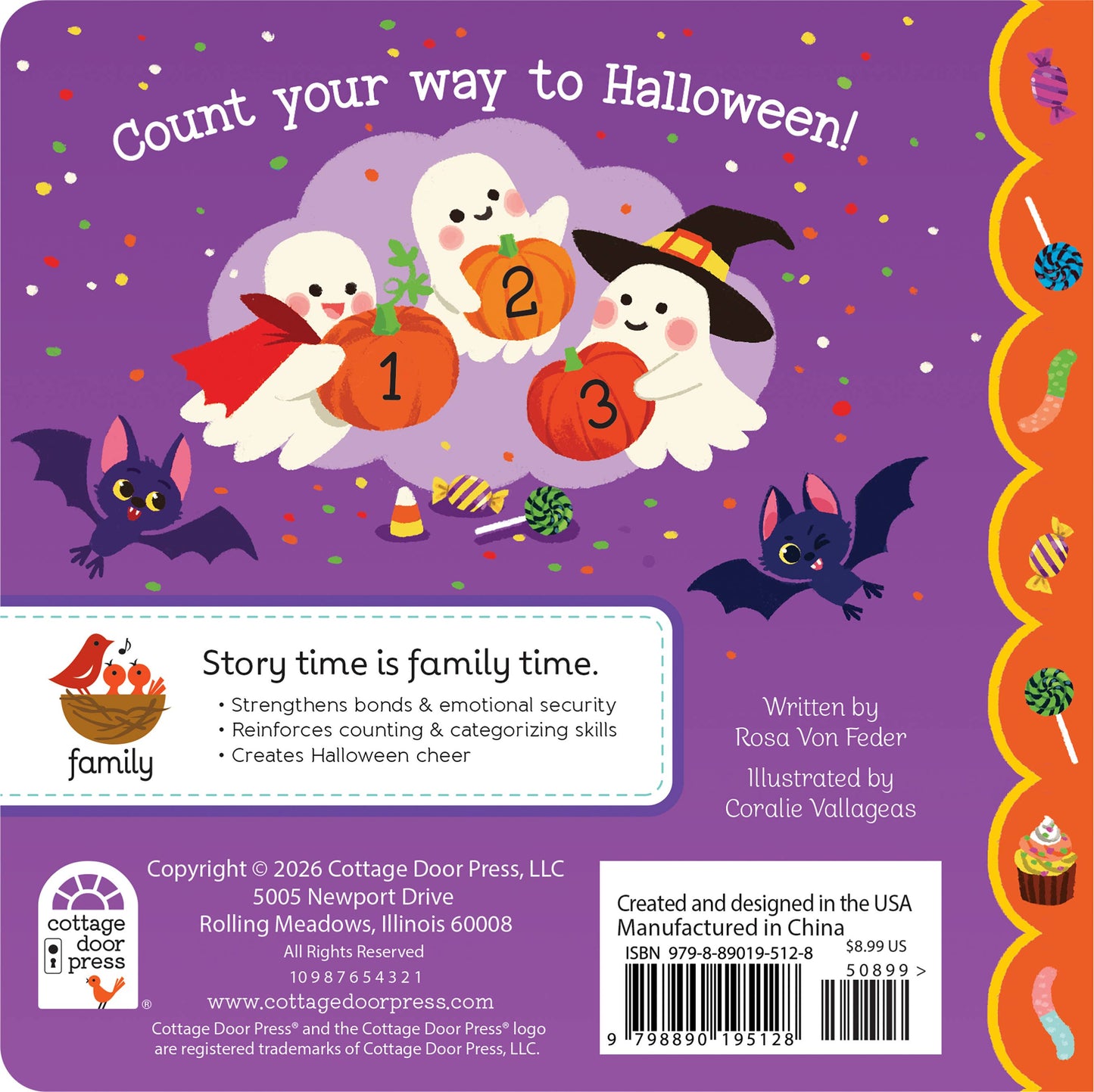 How Many Howls Till Halloween? Children's Book